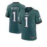 Jalen Hurts, Philadelphia Eagles Nike Team Game Jersey - Midnight Green